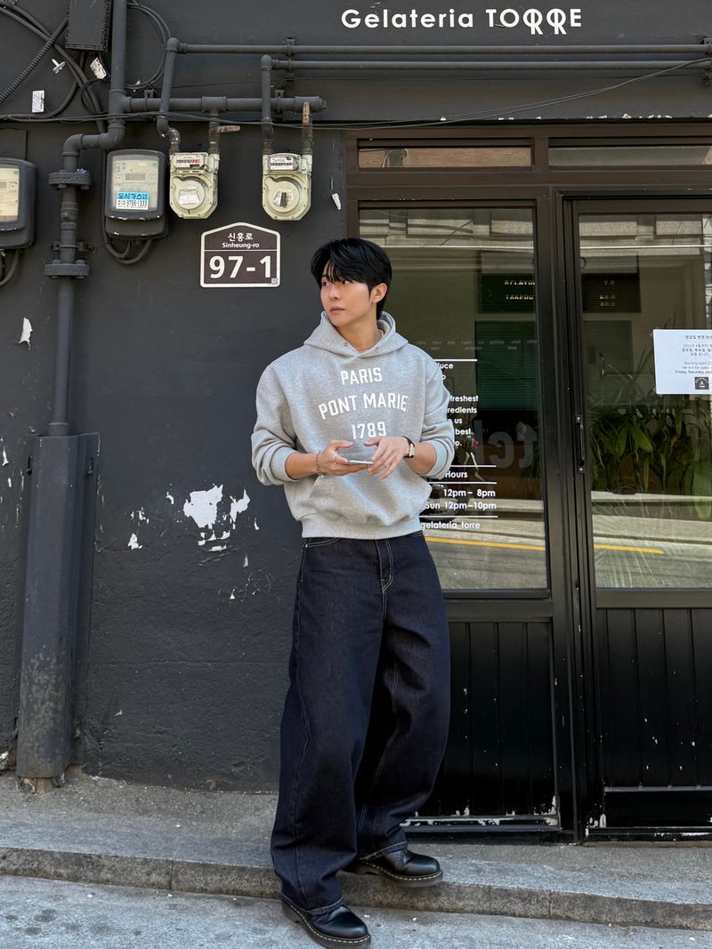 North non-fade curved pants