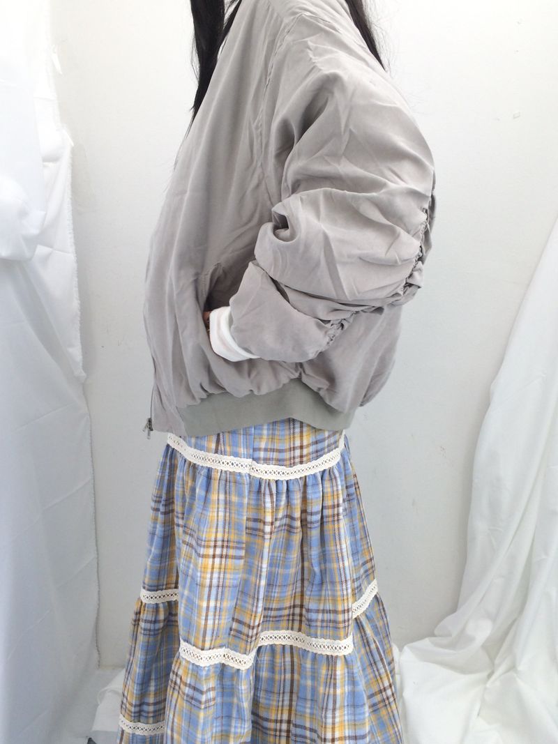Texture Shirring Jumper