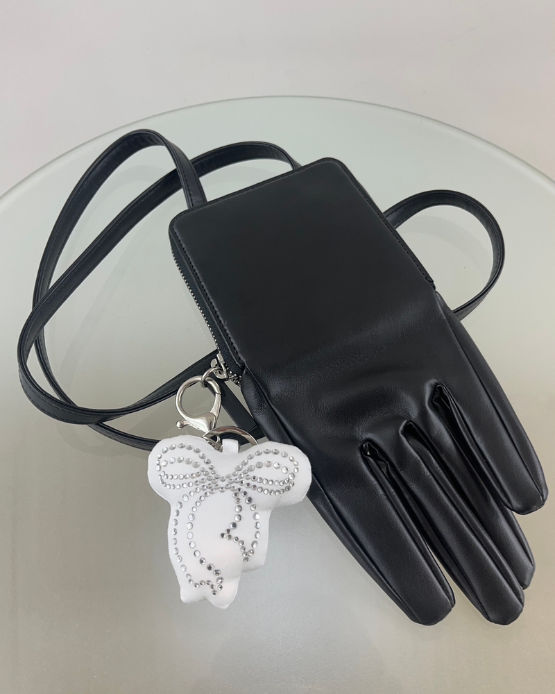 [MADE] Twinkle cushion keyring - small ribbon