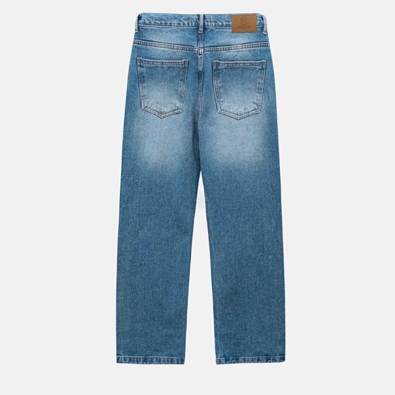 EASY DETROYED DENIM PANTS(2COLOR)