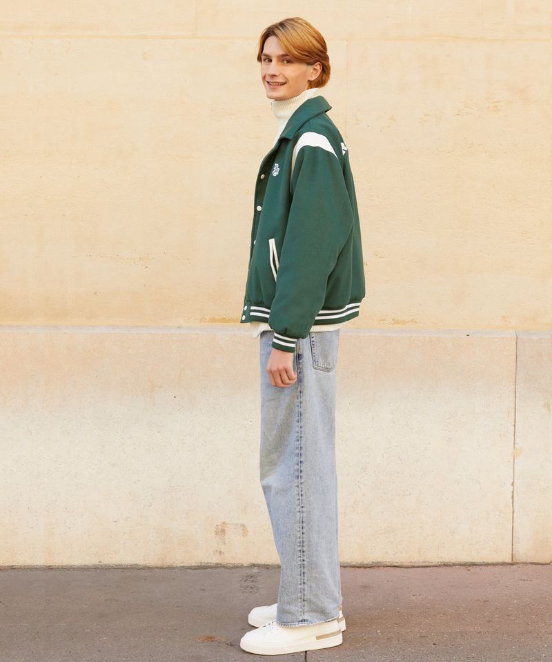 RCH varsity stadium Jacket green