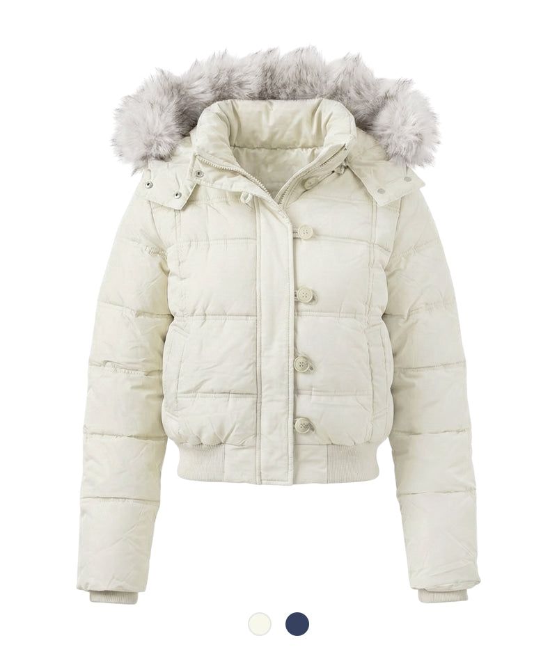 Cozy&Kitsch(コージーアンドキッチ)の「Meriel Button-Down Padded Jacket(Jackets/Outerwear)」