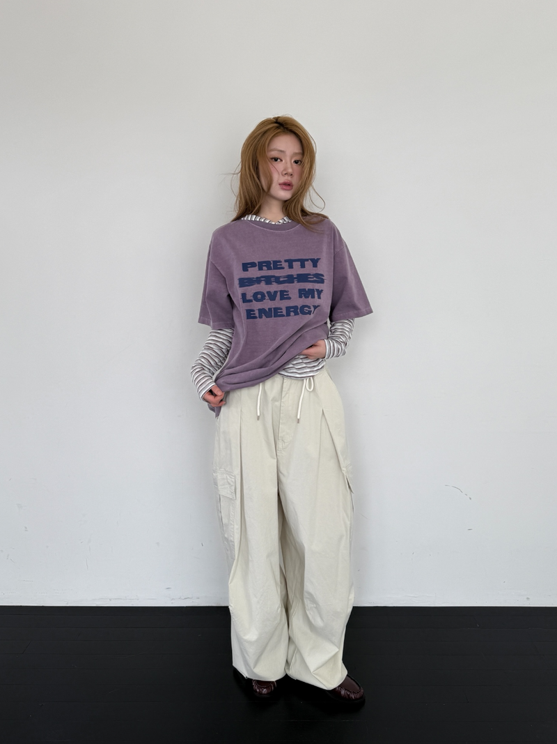 balloon wide cargo pants