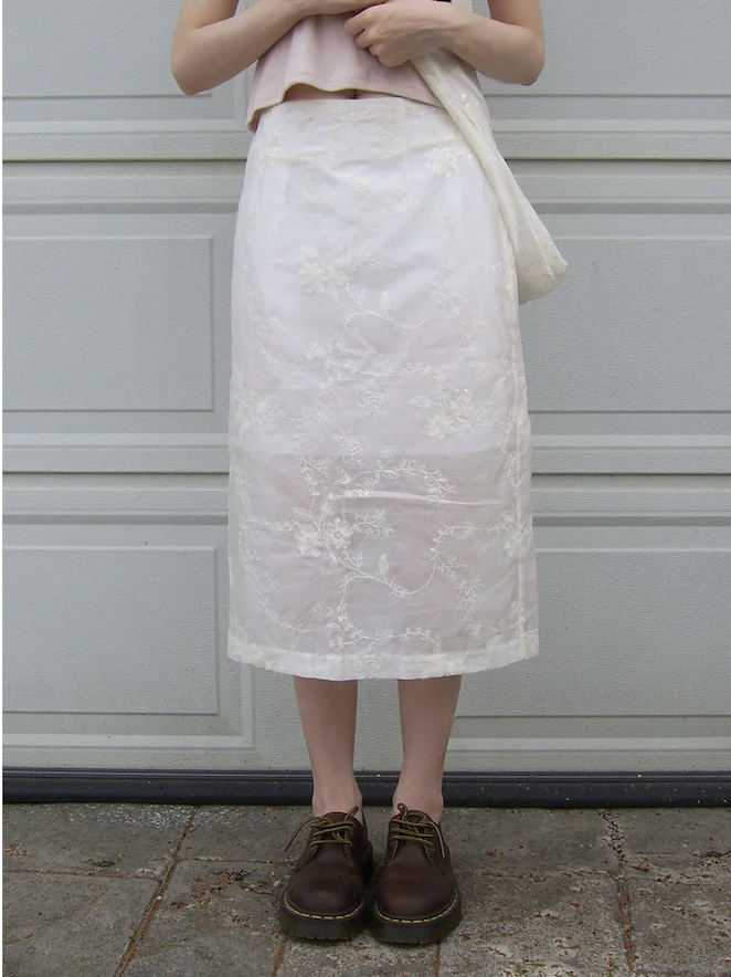 sequin lace skirt bag