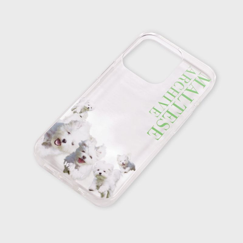 Jelly phone case MALTESE ARCHIVE