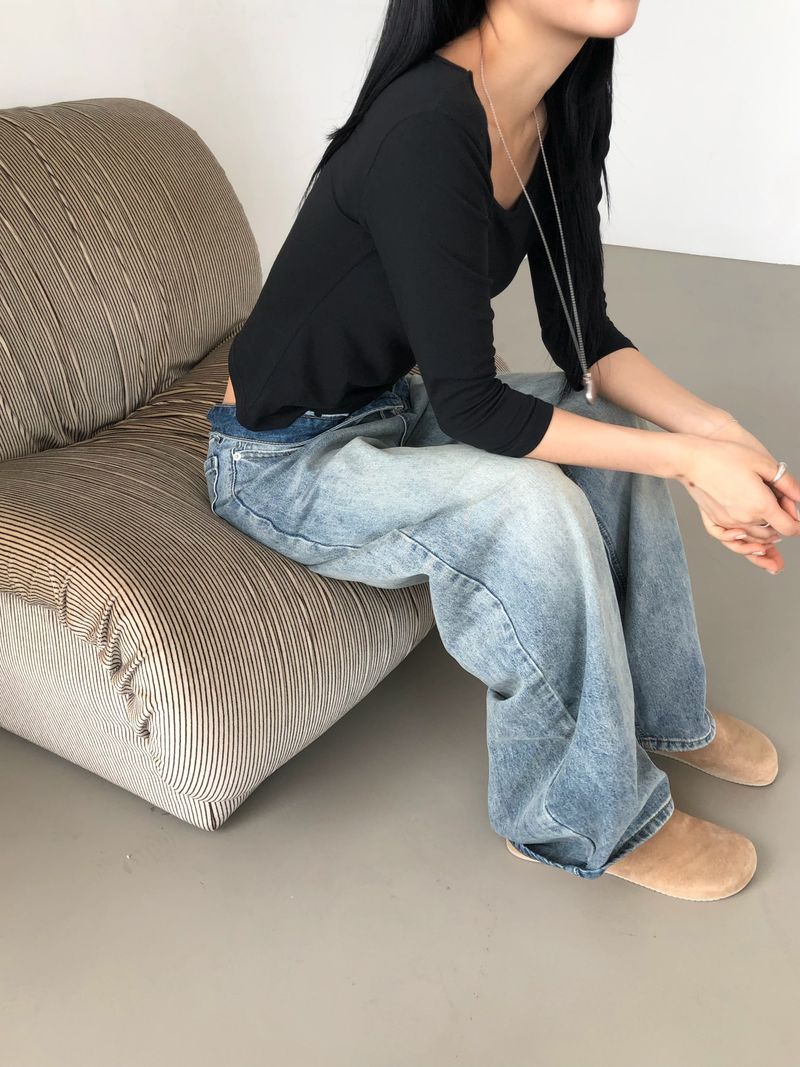 Vintage Washing Denim
