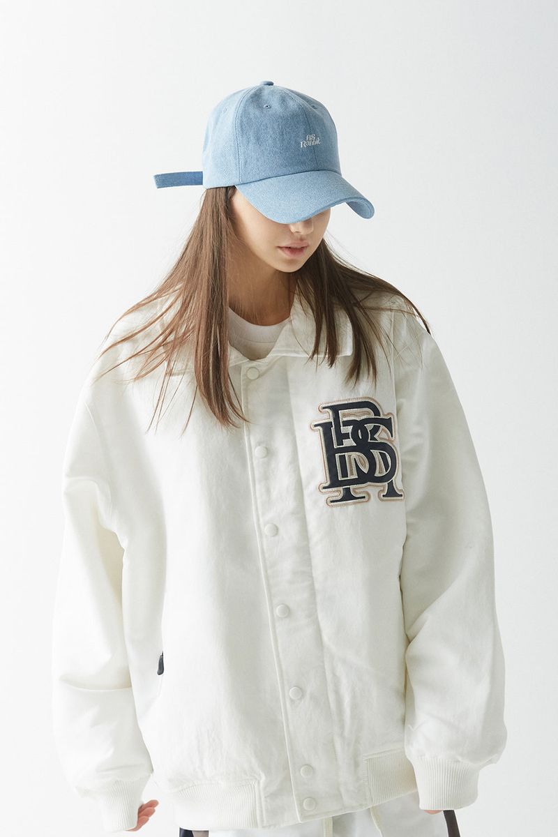 BSR2223FWCP038 BS LOGO DENIM CAP LIGHT BLUE