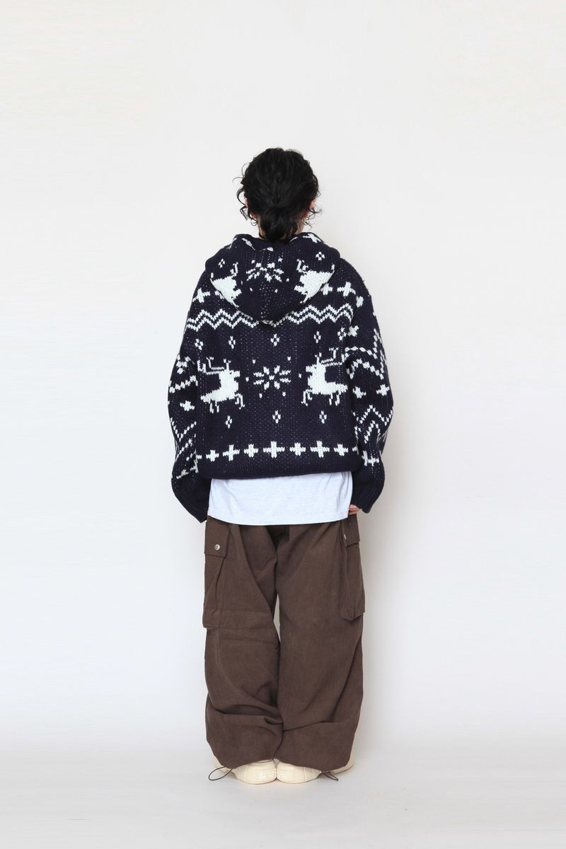 Corduroy Snap Cargo Pants