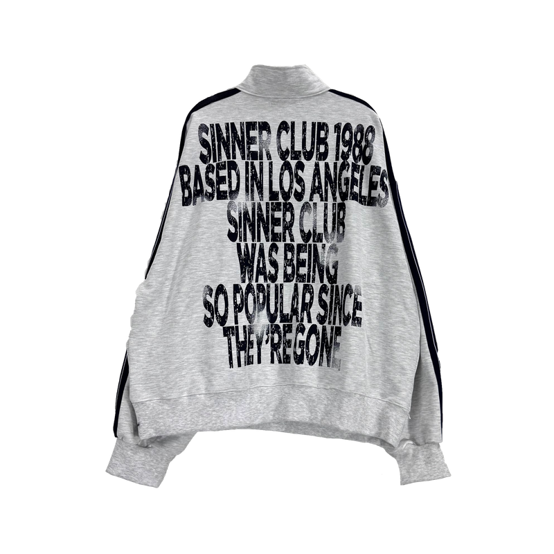 world tape half-zip sweatshirt