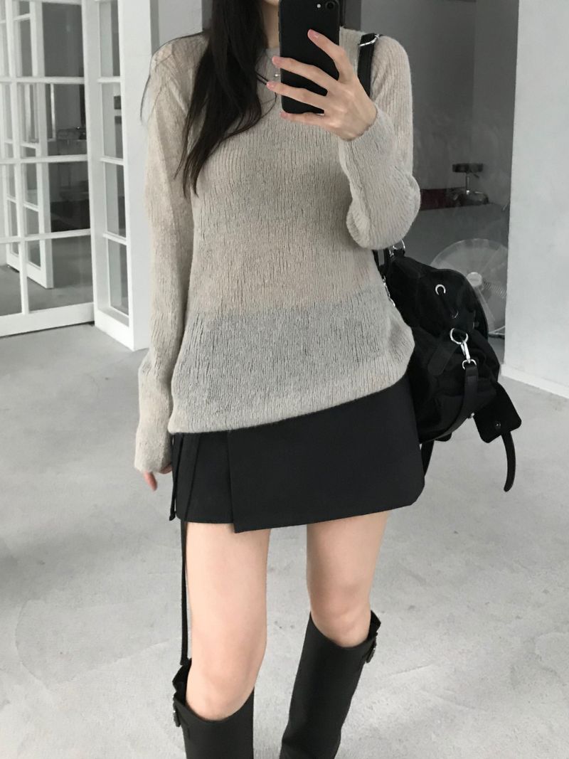 Kitten（キッテン）の「Jane Soft Knitwear (3 colors)（Tops）」