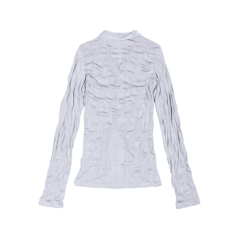 SPANDEX SLIM SHIRT (Light Gray)