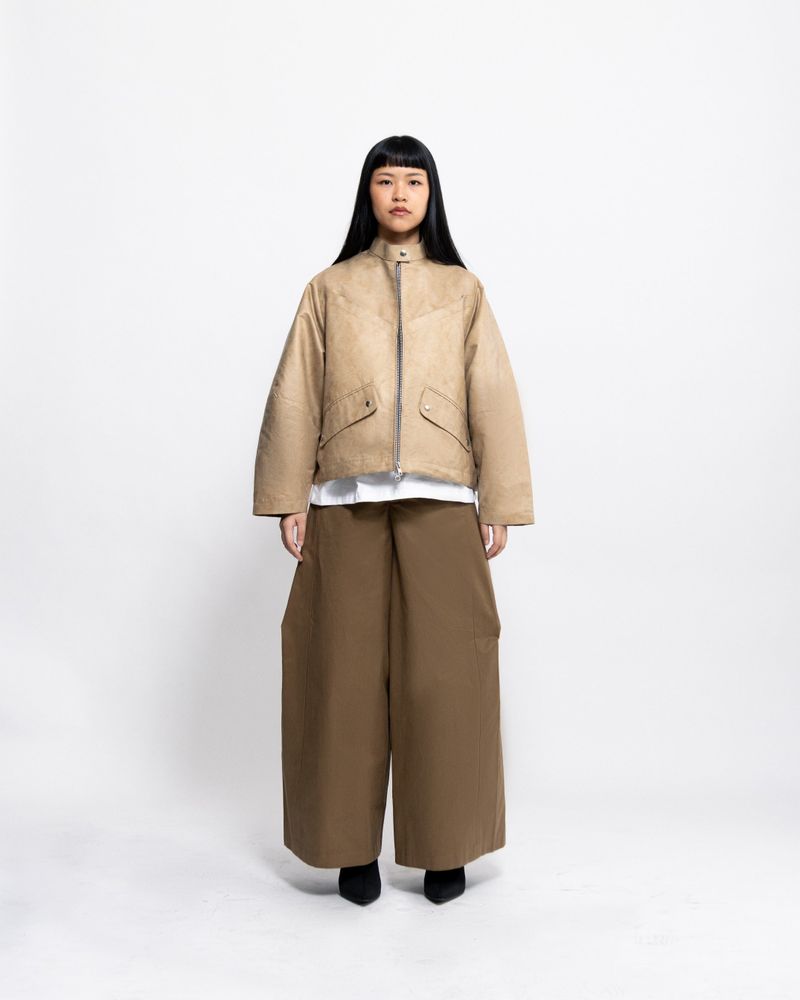 PARALLEL JACKET - SAND