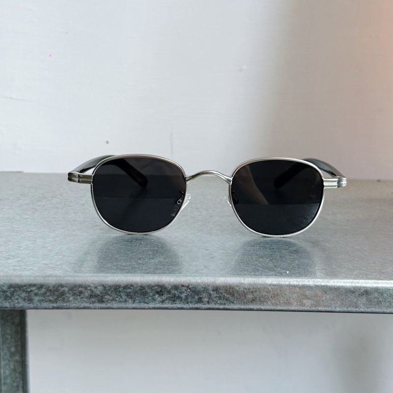 Silver Frame Glasses