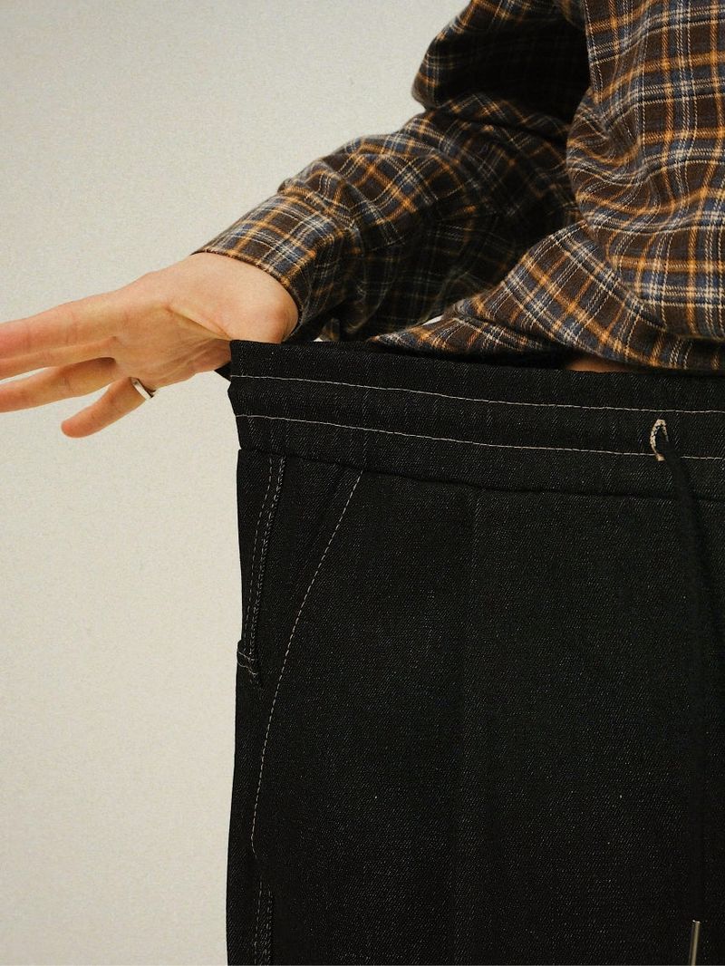 CT Selvage 08 Wide Denim Pants