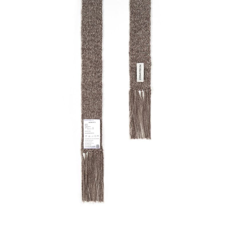 ZIZE KNIT MUFFLER (MOCHA)
