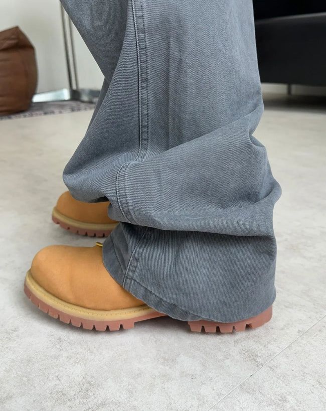 カーディンウォッシュドストラップカーゴパンツ