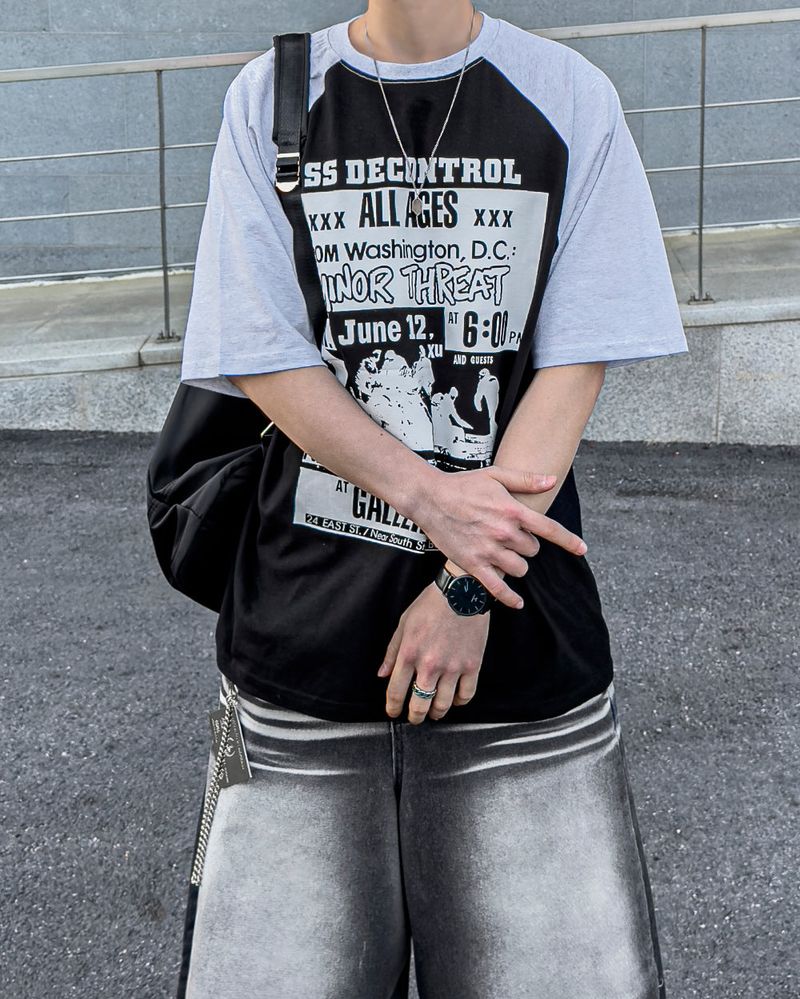 Control Raglan T-Shirts 3C