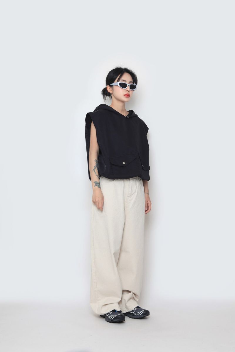 Bizo Snap Wide Pants