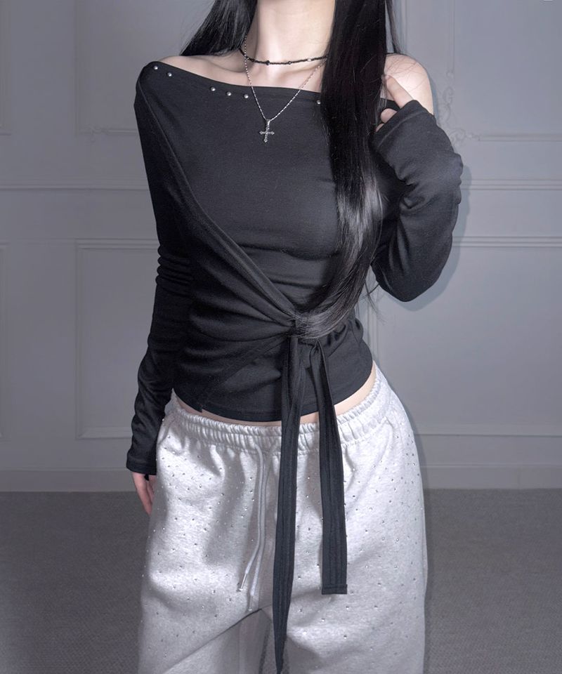 Knot Tie Tee (3colors)