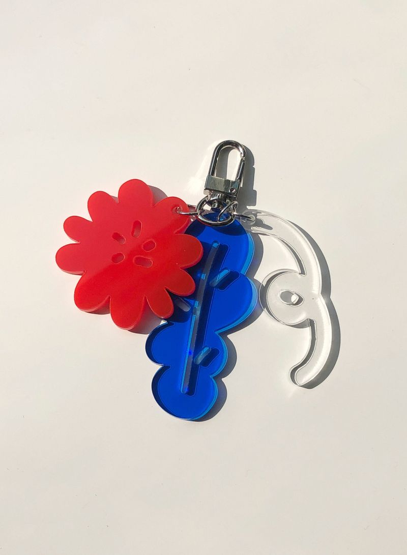 Le Monde Keyring
