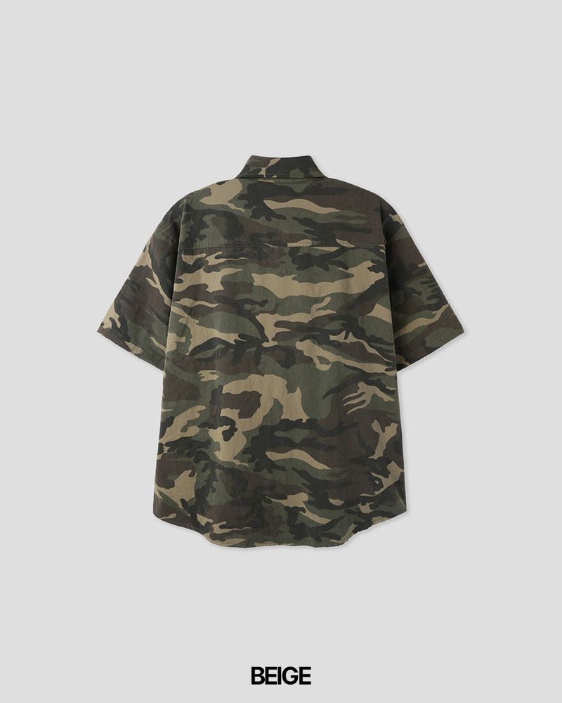 Mark Camo Short-Sleeved Shirt