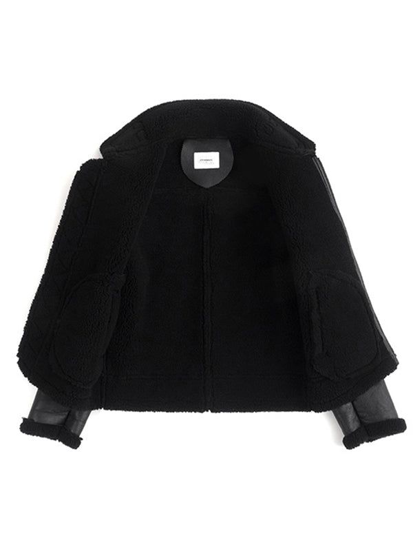 RG B-3 Mouton Jacket (Black)