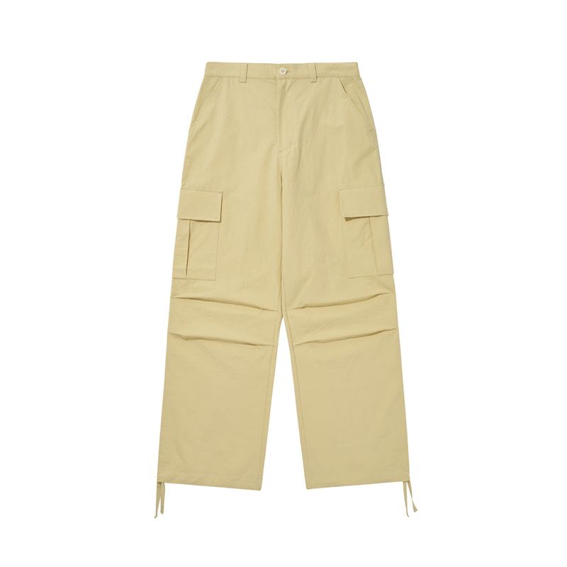 TEMPUSSTUDIO（テンプススタジオ）の「ストリングカーゴパンツ (CREAM YELLOW)（パンツ）」
