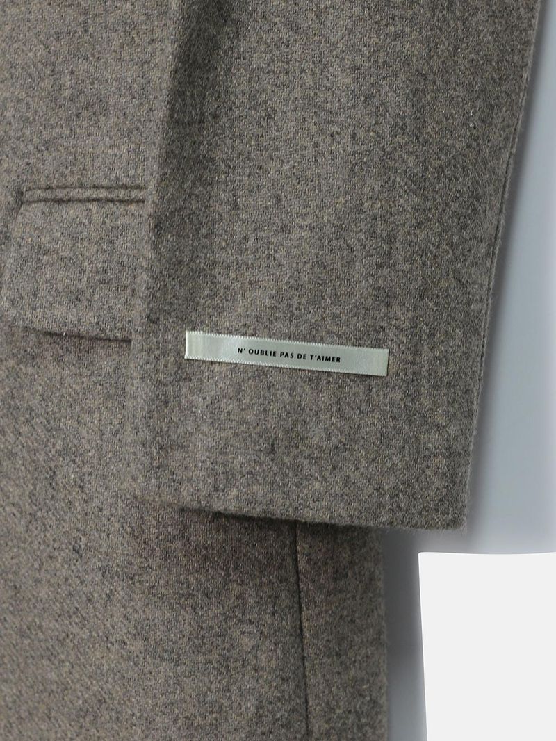 ASCLO Aura Hidden Maxi Wool Coat (3color)