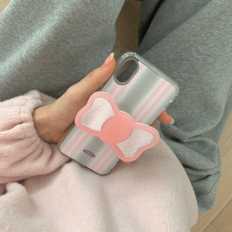 [MADE] Mirror Tok_Big pink ribbon mirror tok_Basic Smart Talk