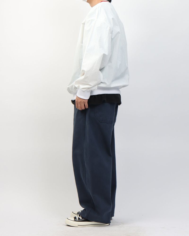 Nylon Warm up Sweatshirt_2color