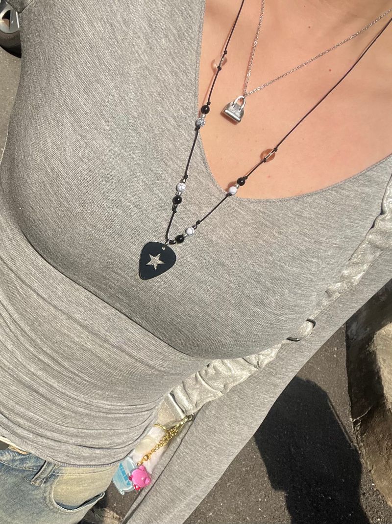 MADE bag necklace