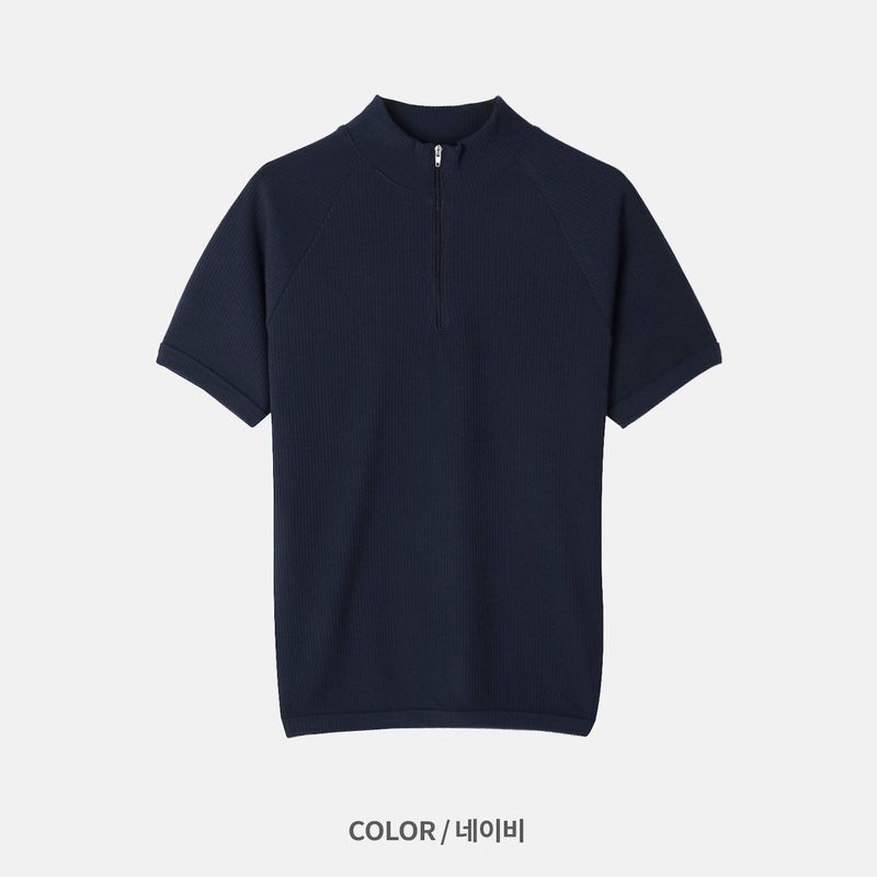 Golji Raglan Half Zip-up 3C