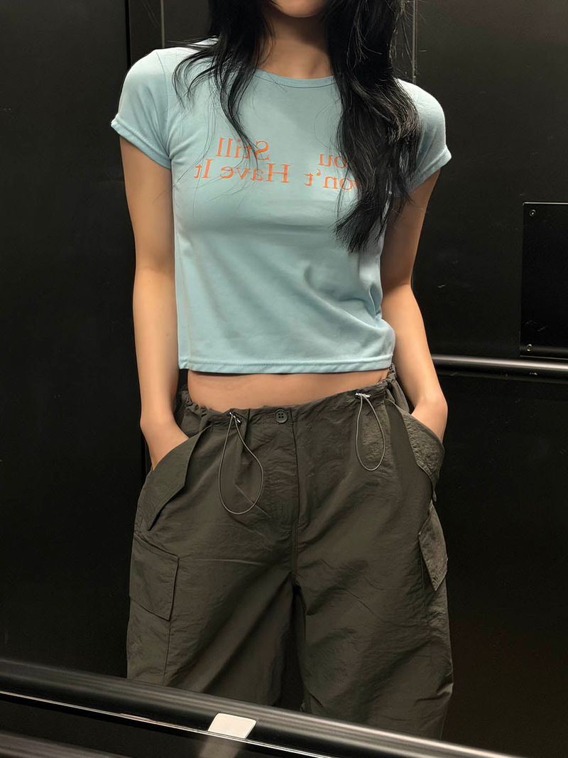 MUZESEOUL(ミューズソウル)の「Ktich slim half t-shirts(3color)(Tops)」