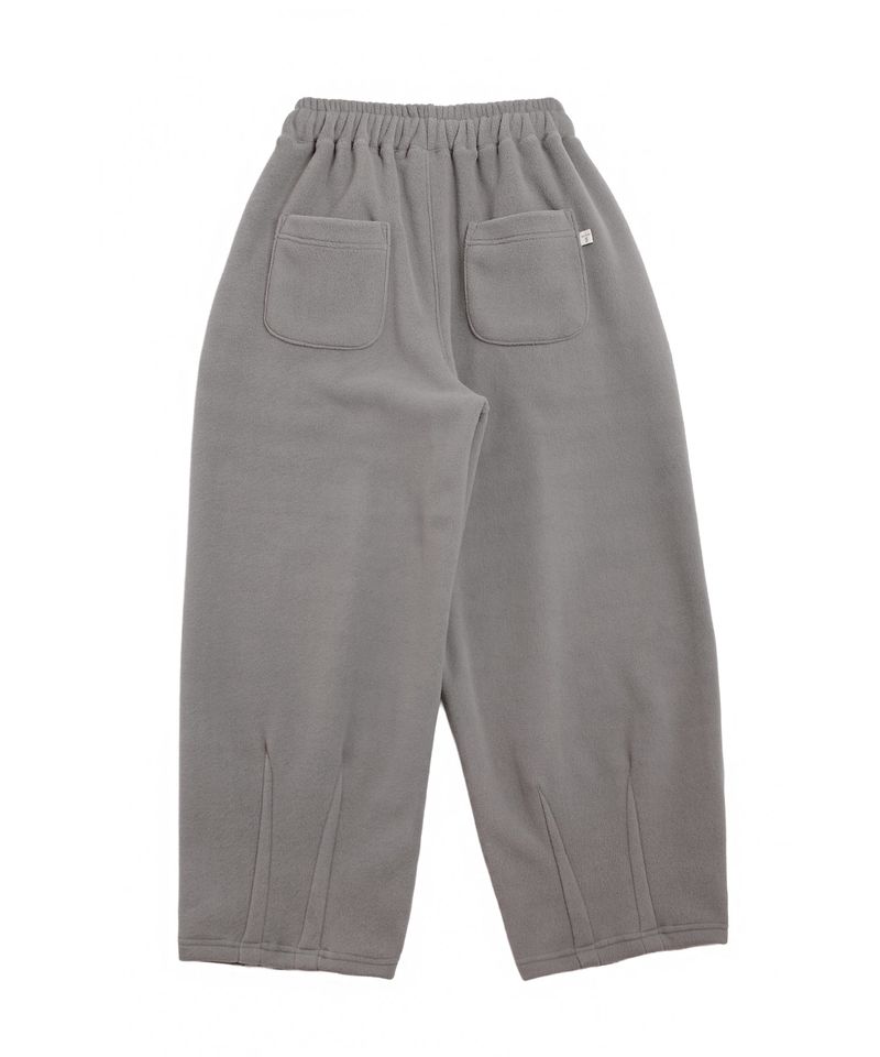 2-LAYER MICRO FLEECE SWEAT PANTS (Gray)