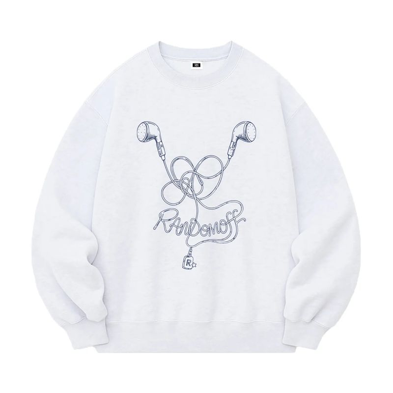 TANGLED EARPHONE SWEATSHIRT (3color)