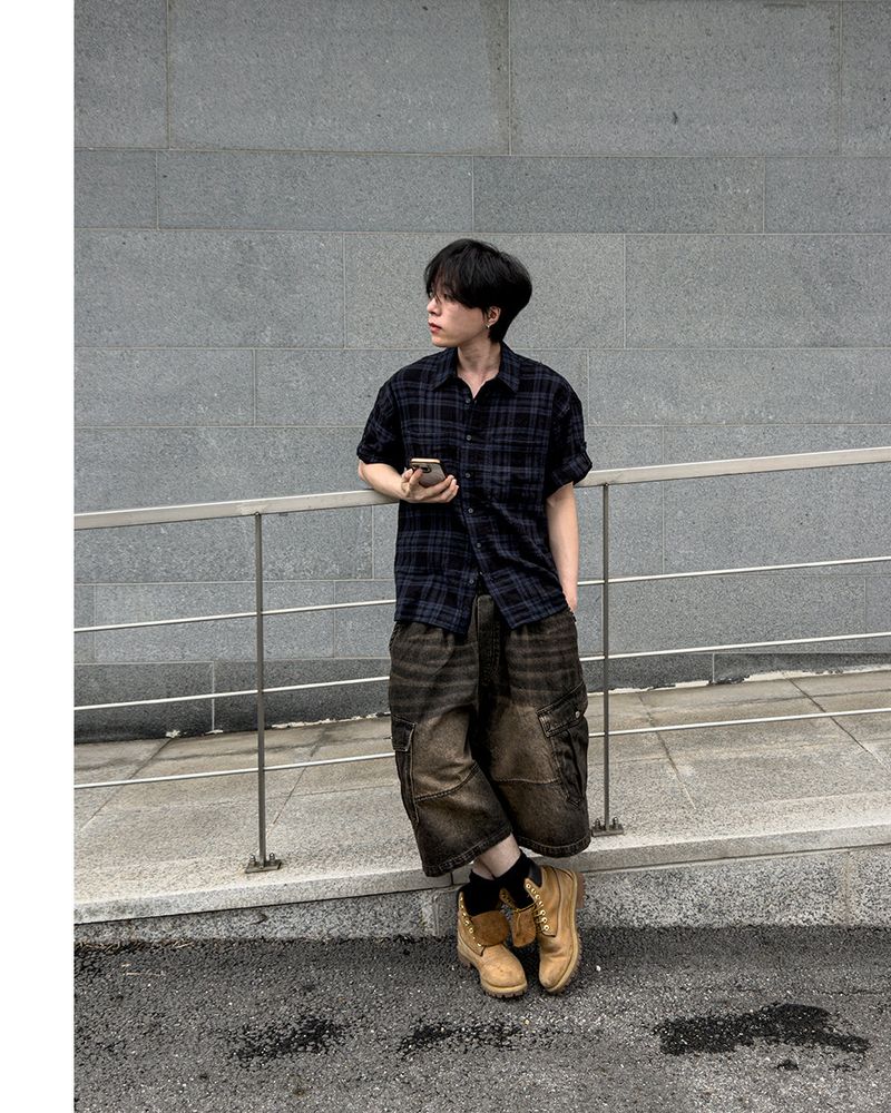Brent Cargo Panel Bermuda Pants