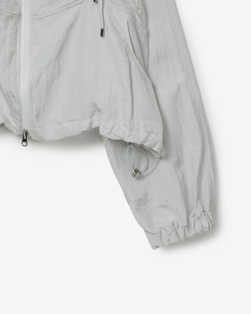 Ribbon wind set-up jumper [ light grey ]
