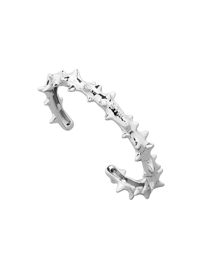 SENTIMENTS（サンティマン）の「NO.630 [SILVER] スパイキーバングルブレスレット（アクセサリー）」