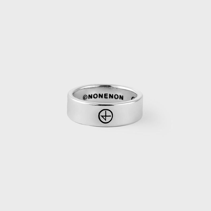 nonenon（ノンノン）の「LOGO FLAT RNG(6mm)（Accessories）」