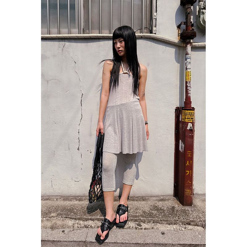 ROPE FLARE SKIRT