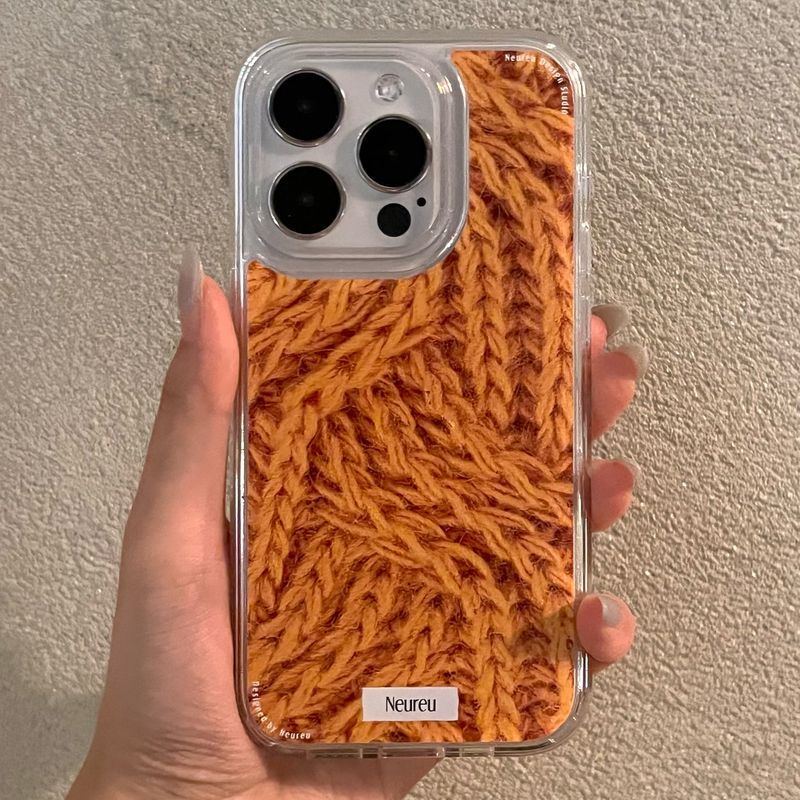 Knit Case Mustard (Jelly Hard)