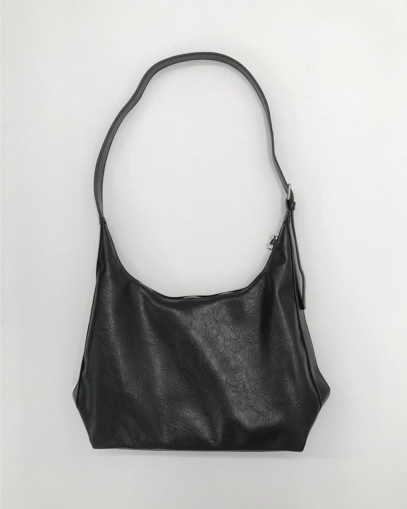 Deville Leather Crossbody Bag (2color)