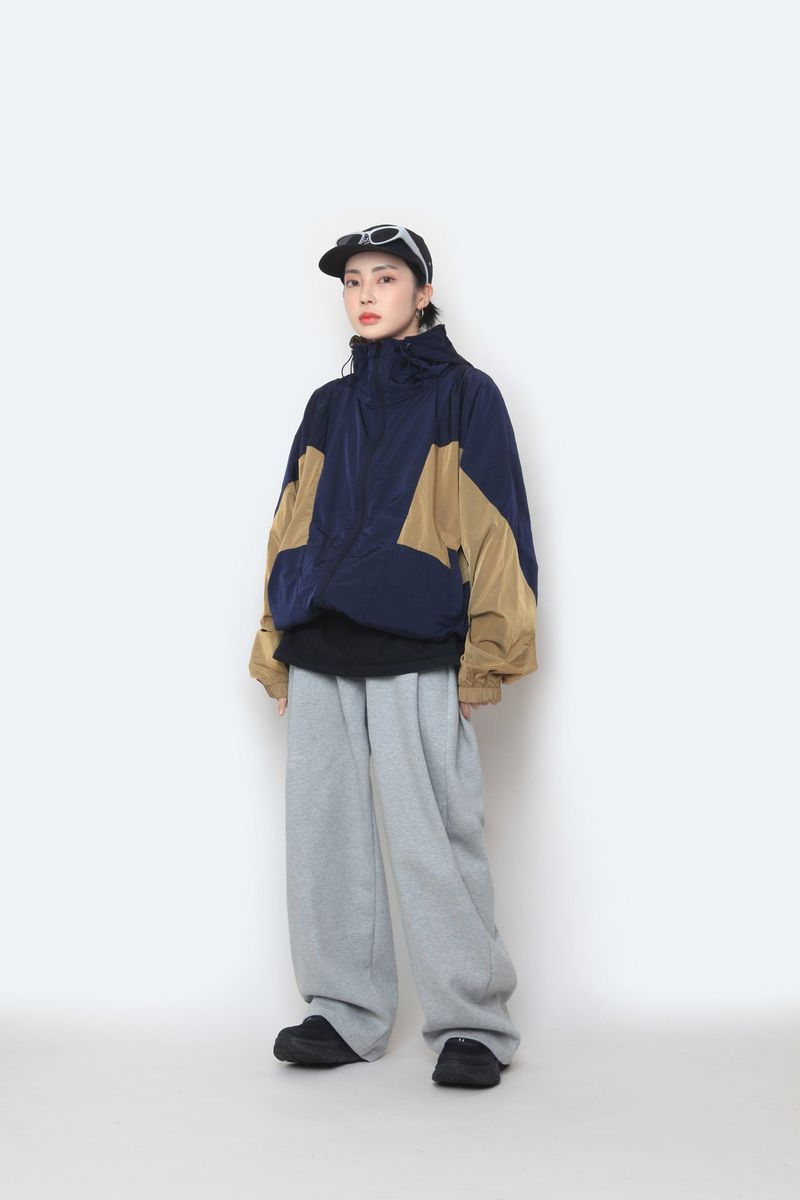 Windbreaker Hooded Jacket
