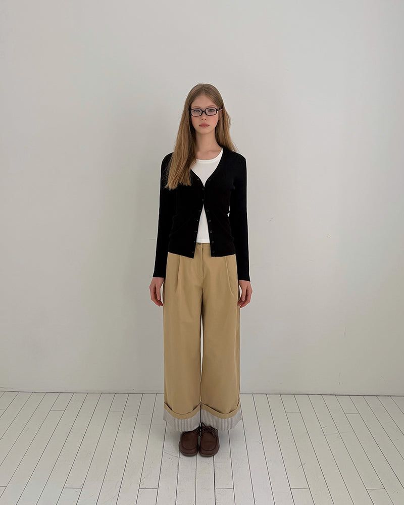 [ORIGINAL] Maple Stripe Roll-up Chino Pants