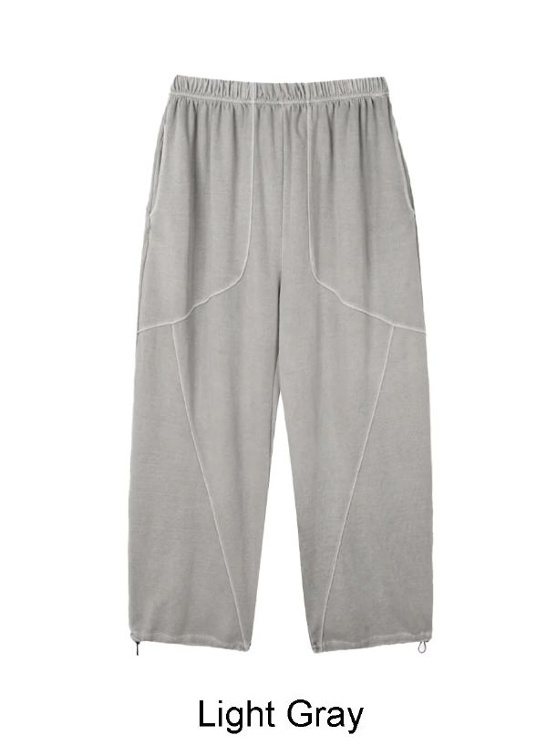 Mars Pigment Cut-out Wide Pants