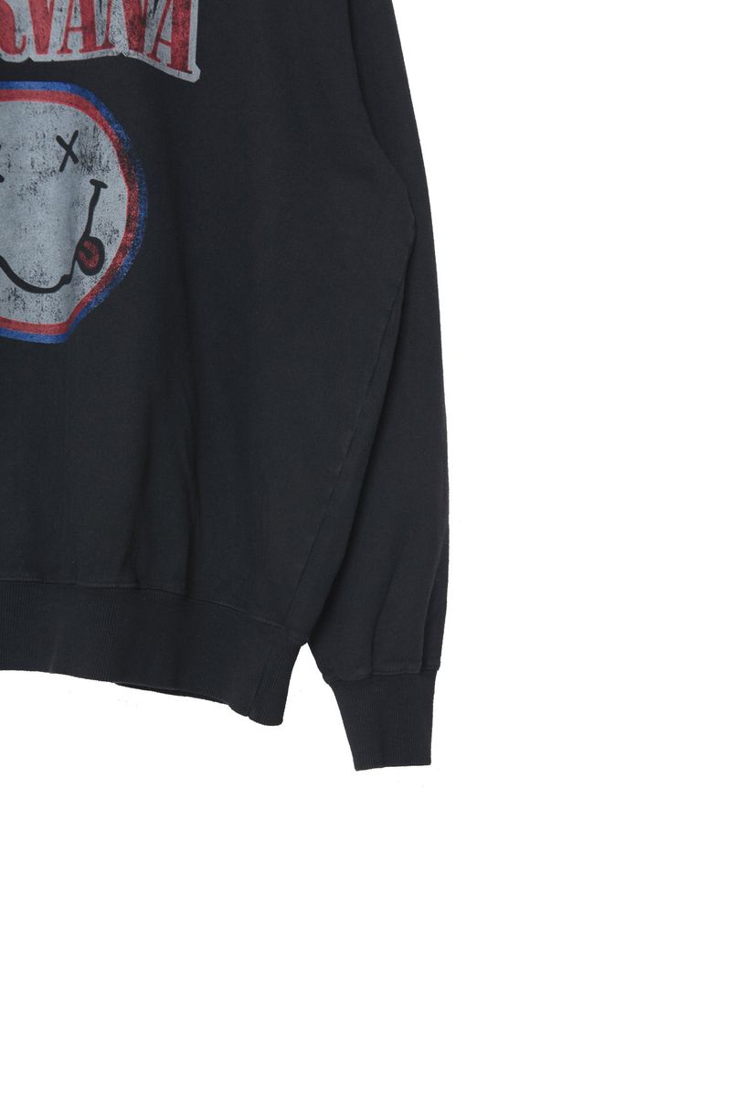 Smile Black Nirvana Sweatshirt