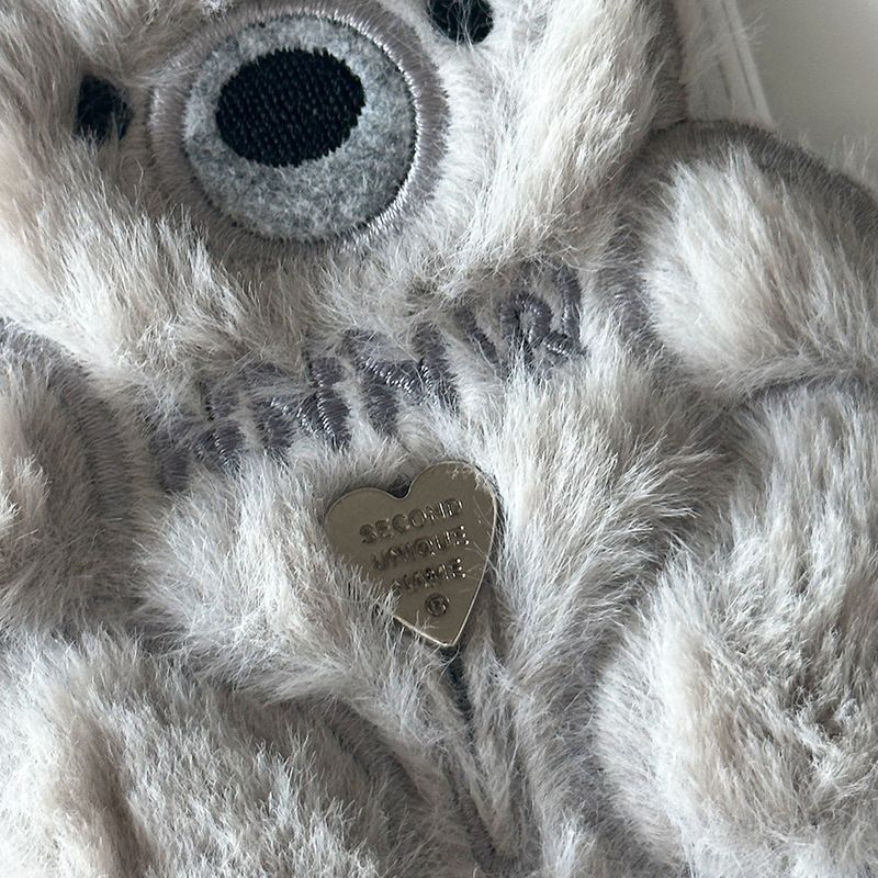 SUN CASE PATCH COZY BEAR GRAY