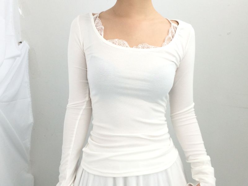 ribbonline wave skirt