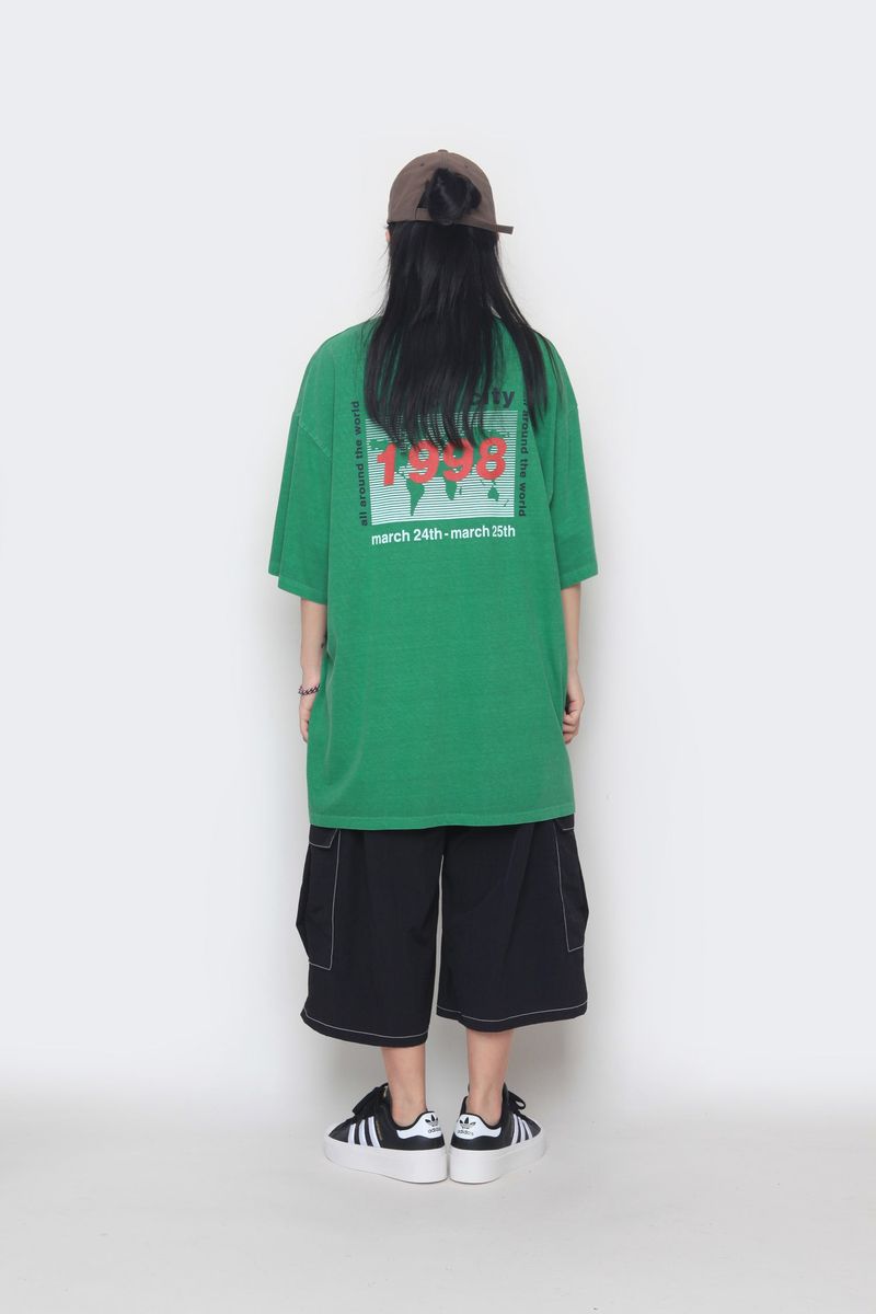 Stitch Bermuda Cargo Pants