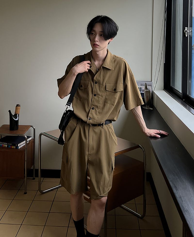 [ベルトあり] Jamie Jumpsuit (2 color)